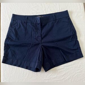 J. Crew Dark Blue Women's Chino Shorts